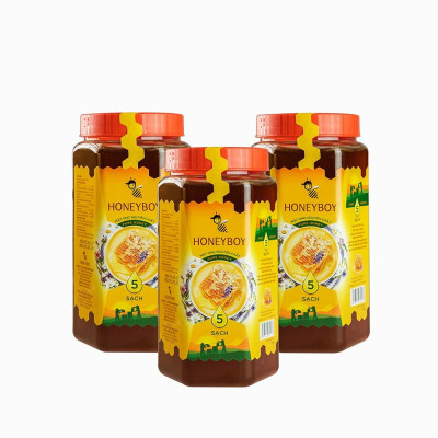 Bộ 3 Mật Ong Thiên Nhiên 5 Sạch Honeyboy 1kg