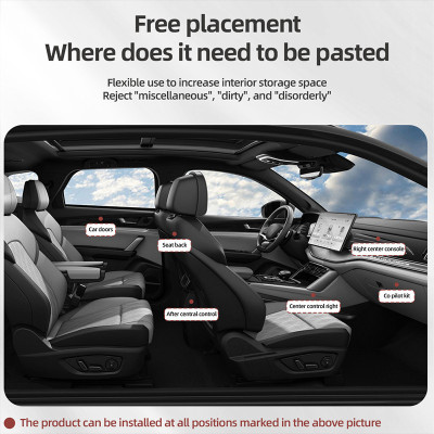 Túi Đựng Đồ Gắn Xe Ô Tô Da PU Cao Cấp | Túi Đựng Đồ Da PU Cao Cấp Đựng Các Vật Dụng Cần Thiết, Giúp Xe Gọn Gàng, Tinh Tế