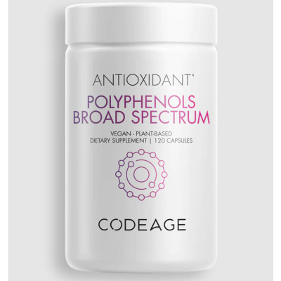 Viên uống chống nắng Codeage Polyphenols Broad Spectrum (120 viên)