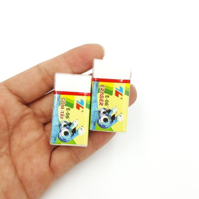 Vỉ 2 Cục Gôm Thiên Long E-06