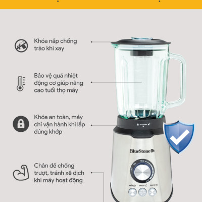 Máy Xay Sinh Tố BlueStone BLB-5339 (1.5 Lít) - Hàng chính hãng