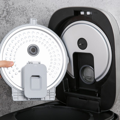 Nồi cơm cao tần Toshiba RC-10IP1PV - 1.0L - Lòng nồi dày 3mm chống dính, Cảm ứng có màn hình hiển thị, Công nghệ cao tần IH 1300W + nhiệt 3D - Hàng chính hãng, bảo hành 12 tháng, chất lượng Nhật Bản