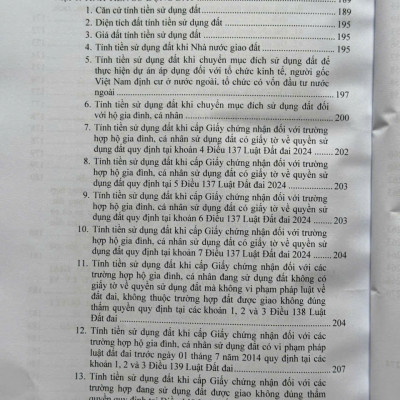 Sách Quy Định Chi Tiết Luật Đất Đai Về Tính, Thu, Nộp Tiền Sử Dụng Đất, Tiền Thuê Đất Và Quỹ Phát Triển Đất (V2516T)