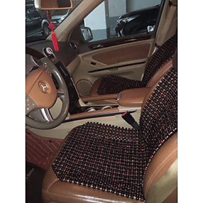 Lót ghế ô tô hạt gỗ trắc