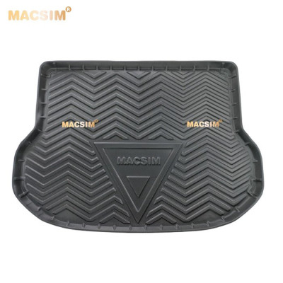 Thảm lót cốp xe ô tô Lexus ES 2018-đến nay nhãn hiệu Macsim chất liệu TPV cao cấp màu đen (301)