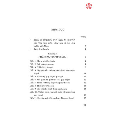 Luật Quy hoạch (bản in 2023)