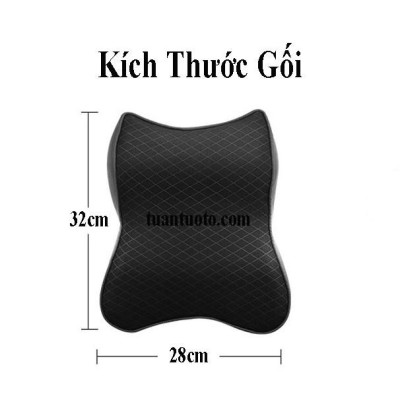 Gối tựa đầu ô tô cao cấp loại dài xuống vai