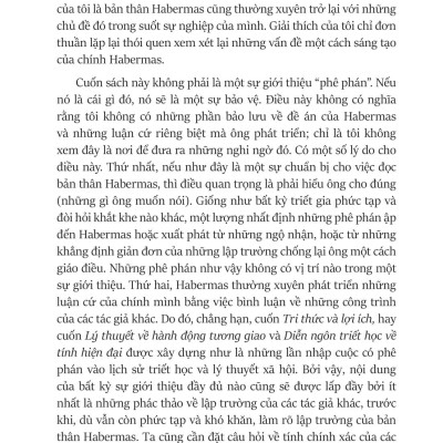 Sách - Triết học Habermas - The Philosophy of Habermas - Bìa Cứng