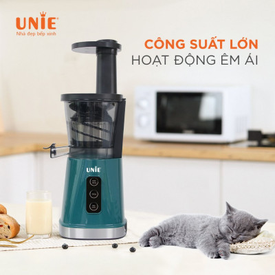 Máy Ép Chậm Unie UE-525 Tiêu Chuẩn Đức Dung Tích 600 ML Công Suất 200W - Hàng Chính Hãng