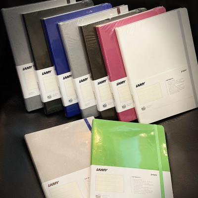 Gift Set Lamy Notebook A5 Softcover Pink+ Lamy Safari White - GSNSa0018