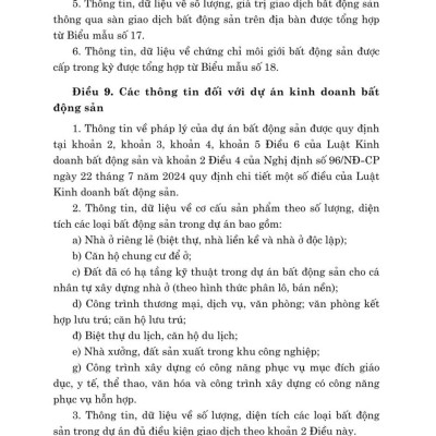 Các văn bản hướng dẫn thi hành Luật kinh doanh bất động sản năm 2023 (sửa đổi, bổ sung năm 2024) - bản in 2025