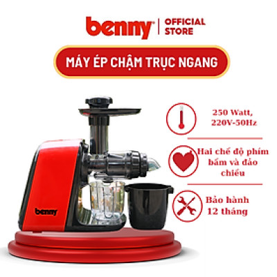 Máy Ép Chậm Trái Cây Benny BSJ-251W, 250W- Bảo hành 12 tháng- Hàng chính hãng