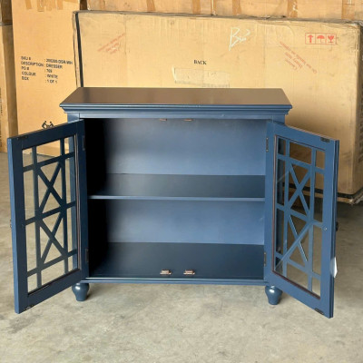 Tủ bếp, tủ trang trí 2 cánh mở SM15CT Tundo KT Ngang 86 x Sâu 37 x Cao 82 / cm