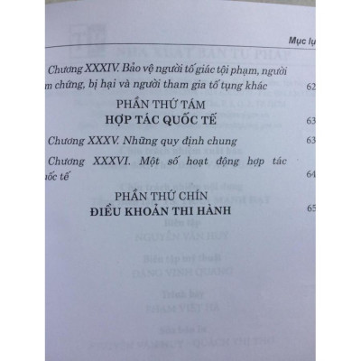  Những nội Dung mới của Bộ Luật Tố Tụng hình sự năm 2015