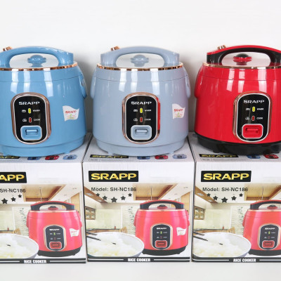 Nồi Cơm Điện SRAPP SH-NC108 1 Lít - Màu Ngẫu Nhiên - Hàng Chính Hãng