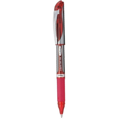 Bút Bi Nước Bấm Pentel 1mm BL60-B - Màu Đỏ