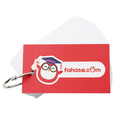 Flash Card Hình Cánh Cụt 50 tờ Khổ 7x14 - Fahasa