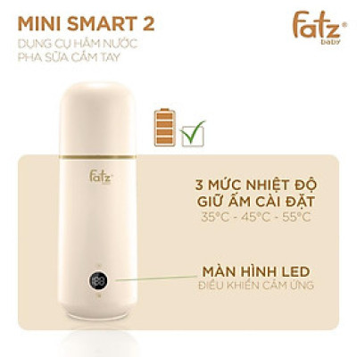 Dụng Cụ Hâm Nước Pha Sữa Cầm Tay Fatz Baby – Mini Smart 2 – FB3625VA