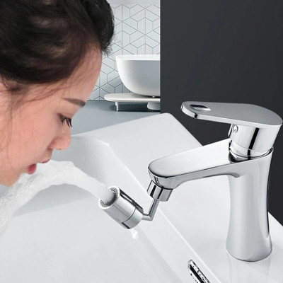 Đầu gắn vòi rửa chén KG47 tăng áp vòi xoay 720 độ lắp vòi nước bồn rửa mặt lavabo 2 chế độ xả, tiết kiệm nước- Hàng chính hãng