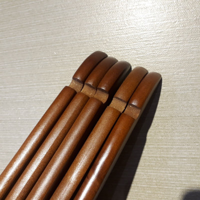 Combo Bộ 10 -  20 Móc Áo Gỗ Tam Giác  Màu Nâu Cao Cấp