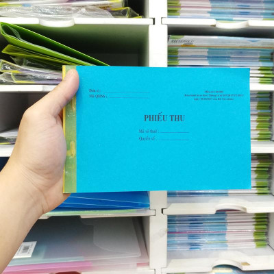 Phiếu Thu 2 Liên 100 Tờ