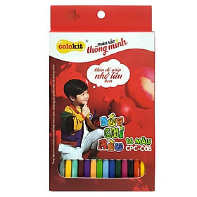 Bút Chì Thiên Long CP-C08 (16 Màu)