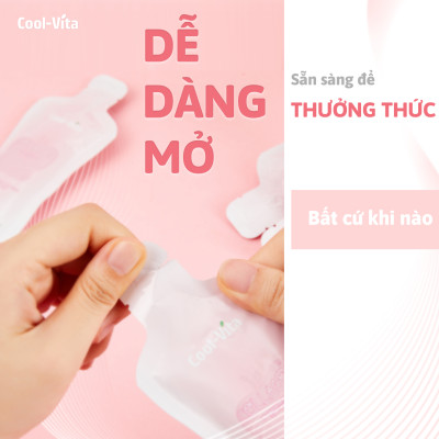 Combo 3 Hộp Nước Uống Collagen Peptide 3000mg Coolvita Hỗ Trợ Trẻ Hóa Sáng Da, Hỗ Trợ Dưỡng Tóc và Móng Kết Hợp Vitamin B3 (45ml× 7 túi)/hộp