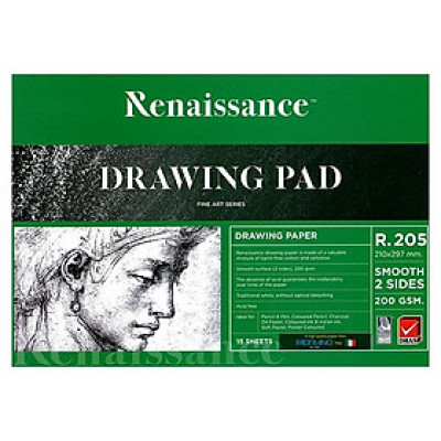 Tập Vẽ A4 Masterart - Renaissance R-205