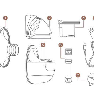 Máy hút sữa không dây Moaz BéBé MB – 052