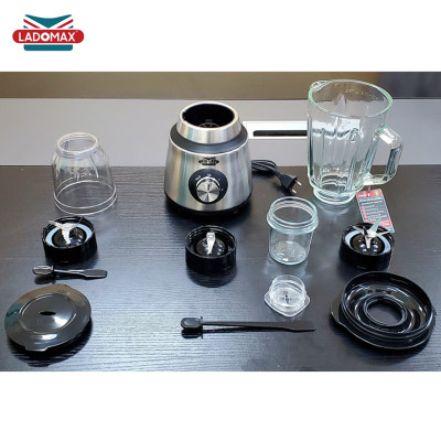 Máy xay sinh tố đa năng 3 cối Ladomax HA-9168-3 - Hàng chính hãng