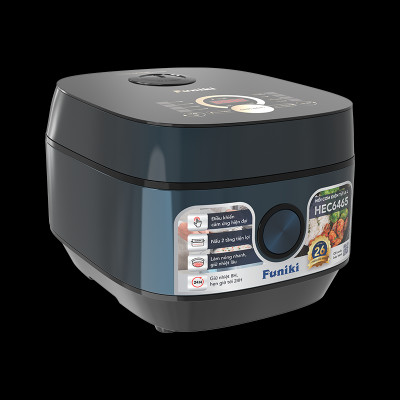 Nồi cơm điện tử 1.5 L Funiki HEC6465 - Công suất 800W - Bảo hành 26 tháng - Hàng chính hãng