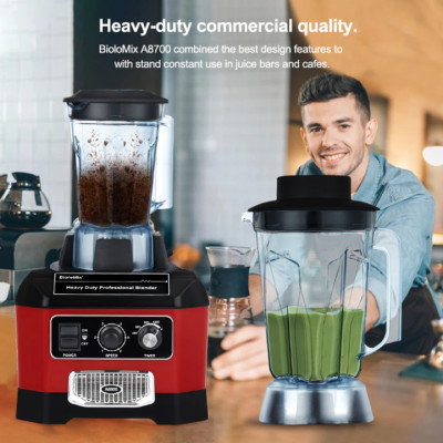 Máy xay sinh tố công nghiệp Biolomix A8800 3HP, 2200W, 2Lít - Hàng Nhập Khẩu