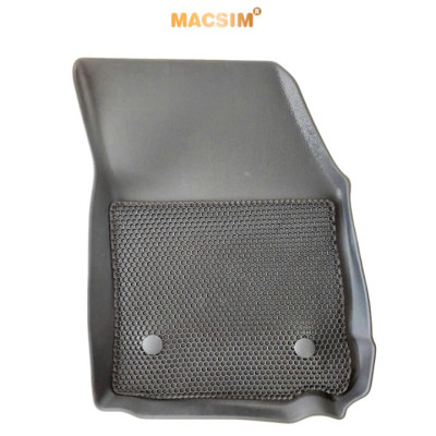 Thảm 2 lớp (sd3) dạng lưới lục giác cho Mitsubishi XFORCE bề mặt cao su siêu sạch nhãn hiệu Macsim