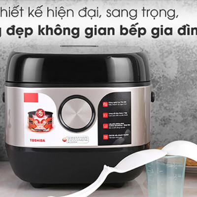 Nồi cơm cao tần Toshiba RC-18IX1PV (1.8 Lít) - Hàng Chính Hãng