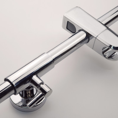 Cây sen nóng lạnh Đồng mạ Chrome Eurolife EL-S924 (Trắng bạc)