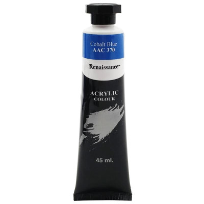Tuýp Màu Acrylic 45 ml - Renaissance #370 - Cobalt Blue