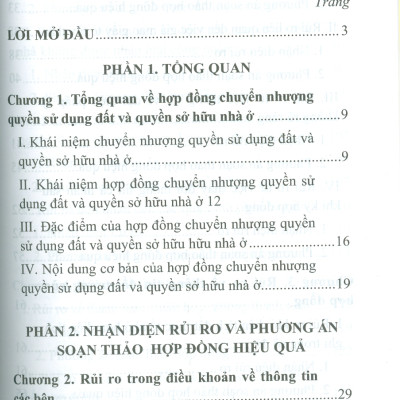 Soạn Thảo Hợp Đồng Hiệu Quả - Tuyển Tập Hợp Đồng Chuyển Nhượng Quyền Sử Dụng Đất, Quyền Sở Hữu Nhà Ở Góc Nhìn Bên Nhận Chuyển Nhượng 
