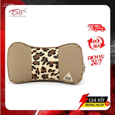 Gối Tựa Đầu Cao Su Non Bọc Da CHELAIYA MS003 Màu Kem