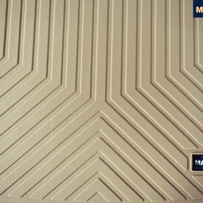 Thảm lót cốp xe ô tô Mercedes GLA 2015 - 2019 nhãn hiệu Macsim chất liệu TPV cao cấp màu be