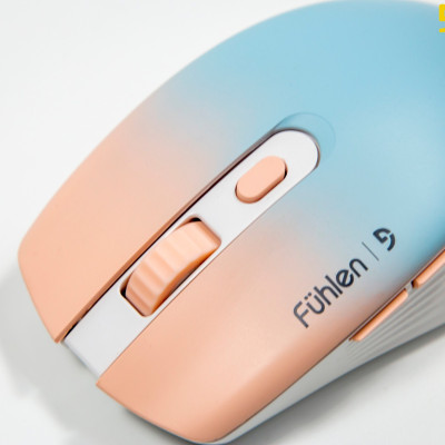 Chuột Bluetooth Silent Fuhlen B07s Dual-mode BLT và wireless 2.4G, Tặng kèm pin- Hàng chính hãng