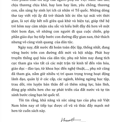 Phụ nữ Việt Nam có một thời như thế (bản in 2024)