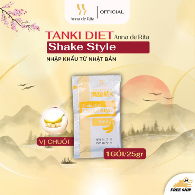 [Anna de Rita] Thực phẩm thay thế bữa ăn SHAKE STYLE (hộp x 4 gói 25gr) 