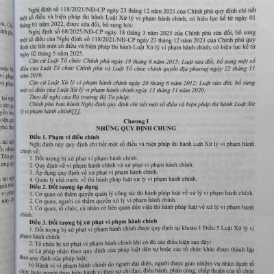 Sách Luật Xử Lý Vi Phạm Hành Chính Và Các Văn Bản Hướng Dẫn Thi Hành (V2601D)