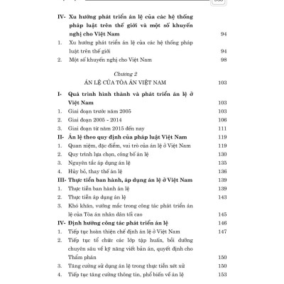 ÁN LỆ VIỆT NAM (Sách chuyên khảo) (Xuất bản lần thứ hai) – Nguyễn Hoà Bình – NXB Chính trị quốc gia sự thật