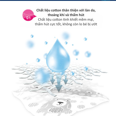 YẾM VẢI TAM GIÁC CHO BÉ CÓ NÚT BẤM GIỮ TY GIẢ/ NGẬM NƯỚU KU2248 - SET 2 CÁI (MÀU XANH)