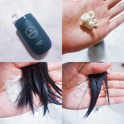 Combo dầu gội đầu và mặt nạ tóc cao cấp BRITISH M Kombucha 750ml