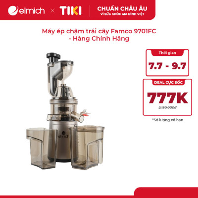 Máy ép chậm trái cây Famco 9701FC - Hàng Chính Hãng
