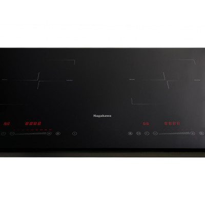 Bếp Âm Từ Đôi Premium Nagakawa NAG1202M (73 cm) - Hàng Chính Hãng