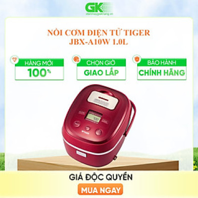 Nồi Cơm Điện Tử Tiger 5 Trong 1 JBX-A10W (1L) - Hàng Chính Hãng