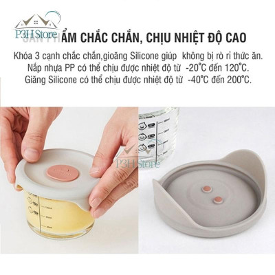 Hộp thủy tinh Lock&Lock Baby Food Container dùng đựng thức ăn cho bé LLG820S3 LLG414S3 LLG508S3 LLG812 LLG510S3 LLG161S3